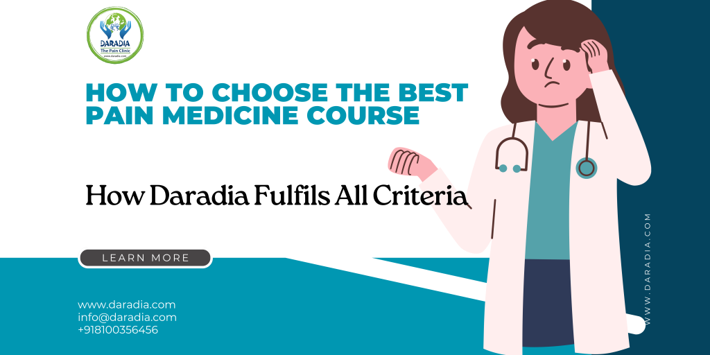 best pain medicine course